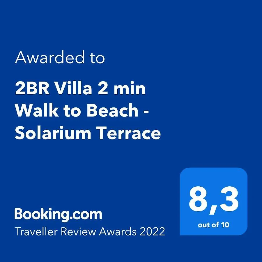 Villa 2Br Beach House - Solarium & Shower Terrace - 13 Puerto del Carmen  Spain